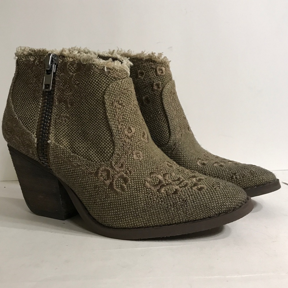 Naughty Monkey Tan Ankle Boots